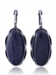 Серьги "Винтаж Дуо" 6386s1SerAvanSin215g1376