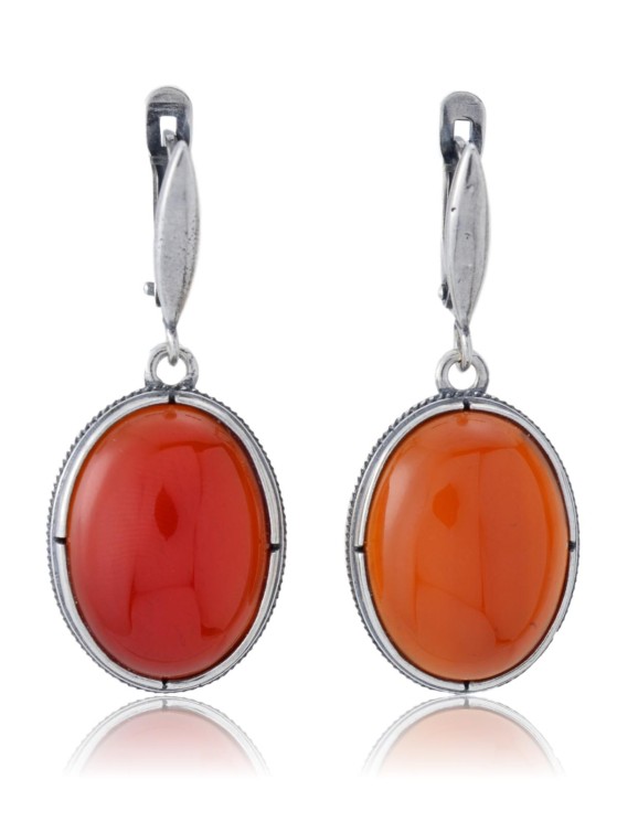 Серьги "Винтаж Дуо" 5140s1SerSerdKor165g1127