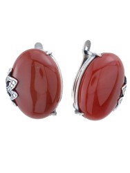 Серьги "Винтаж Дуо" 7417s1SerSerdKor255g1222