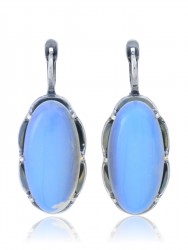 Серьги "Винтаж Дуо" 6387s1SerLunnGol215g1376