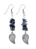 Серьги "Rock Leaf" 7248SerObsiSer350RoLe