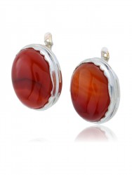 Серьги "Винтаж Дуо" 5505s1SerSerdKor165g08