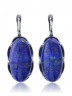 Серьги "Винтаж Дуо" 6388s1SerLazuSin215g1376