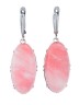 Серьги "Винтаж Дуо" 6843s1SerKvarRoz225p205