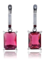 Серьги "Винтаж Дуо" 5279s1SerFianMal185D02019