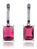 Серьги "Винтаж Дуо" 5279s1SerFianMal185D02019