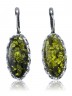 Серьги "Винтаж Дуо" 5741s1SerYantZel1851266