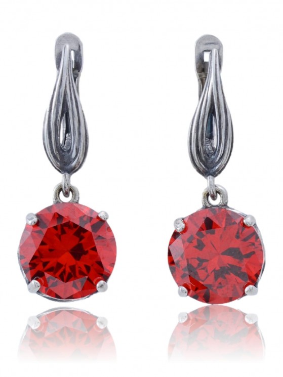 Серьги "Винтаж Дуо" 5967s1SerFianKra220g1022