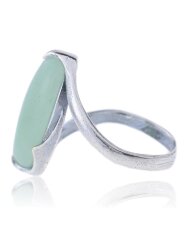 Кольцо "Винтаж Дуо" 5021s2KolNefrZel75p116