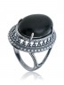Кольцо "Винтаж Дуо" 5506s2KolAvanChe85p338