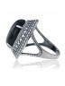 Кольцо "Винтаж Дуо" 5506s2KolAvanChe85p338