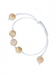 Браслет "White Line" 7280BraPerlBzh300whiteline