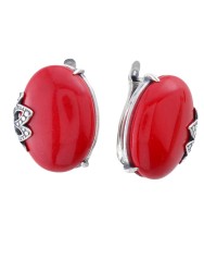 Серьги "Винтаж Дуо" 7420s1SerKoraKra255g1222