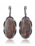 Серьги "Винтаж Дуо" 6390s1SerYashZel215g1376
