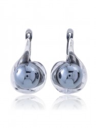 Серьги "Винтаж Дуо" 6279s1SerGemaChe170g018