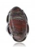 Кольцо "Винтаж Дуо" 6390s2KolYashZel105g1376