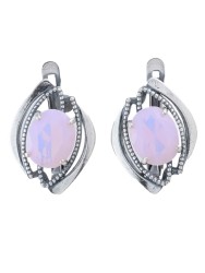 Серьги "Винтаж Дуо" 7421s1SerFianRoz185g1121