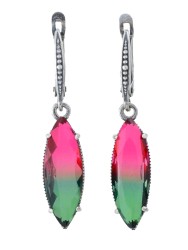 Серьги "Винтаж Дуо" 7620s1SerYuveKra265g996