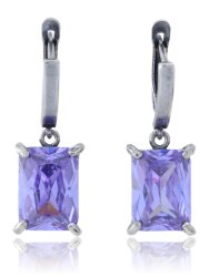 Серьги "Винтаж Дуо" 5281s1SerFianFia185D02019