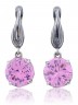 Серьги "Винтаж Дуо" 5969s1SerFianRoz220g1022
