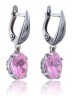 Серьги "Винтаж Дуо" 5969s1SerFianRoz220g1022