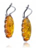 Серьги "Винтаж Дуо" 5744s1SerYantOra1851266