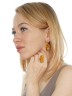 Серьги "Винтаж Дуо" 5744s1SerYantOra1851266