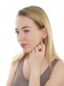 Серьги "Винтаж Дуо" 5916s1SerSerdKor195g15001
