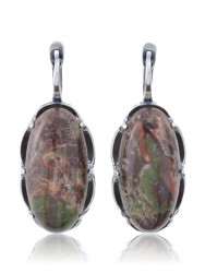 Серьги "Винтаж Дуо" 6392s1SerYashZel215g1376