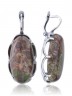 Серьги "Винтаж Дуо" 6392s1SerYashZel215g1376