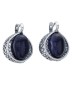 Серьги "Винтаж Дуо" 6847s1SerAvanSin185p165
