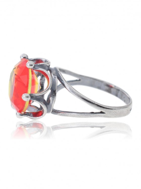 Кольцо "Винтаж Дуо" 5246s2KolFianOra95p284