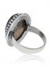 Кольцо "Винтаж Дуо" 5607s2KolRodoRoz85p334