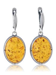 Серьги "Винтаж Дуо" 5147s1SerYantOra165g1127