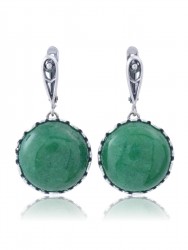 Серьги "Винтаж Дуо" 6333s1SerKhriZel215g1235