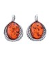 Серьги "Винтаж Дуо" 6848s1SerYantOra185p165