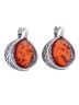 Серьги "Винтаж Дуо" 6848s1SerYantOra185p165