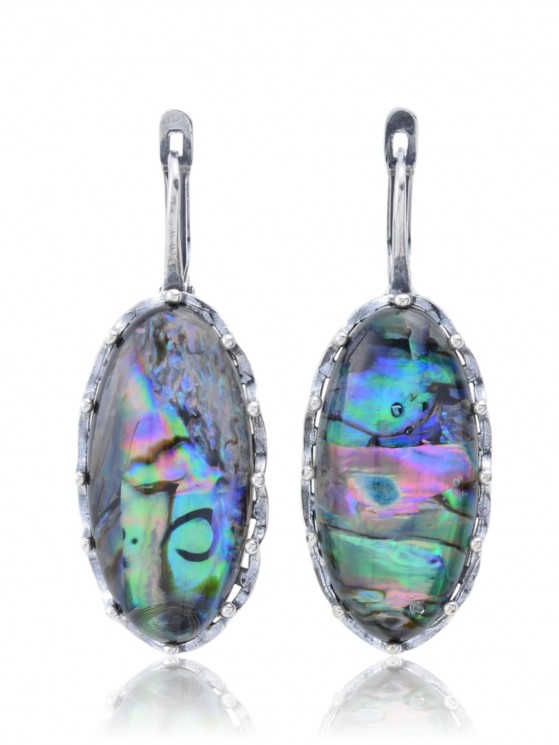 Серьги "Винтаж Дуо" 6194s1SerGeliSin215g1266