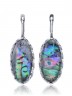 Серьги "Винтаж Дуо" 6194s1SerGeliSin215g1266