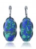 Серьги "Винтаж Дуо" 6394s1SerAzurSin215g1376