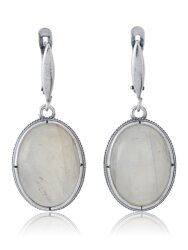 Серьги "Винтаж Дуо" 5148s1SerKhruPro165g1127