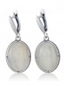 Серьги "Винтаж Дуо" 5148s1SerKhruPro165g1127