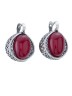 Серьги "Винтаж Дуо" 6849s1SerTurmKra185p165