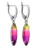 Серьги "Винтаж Дуо" 7624s1SerFianMal265g996