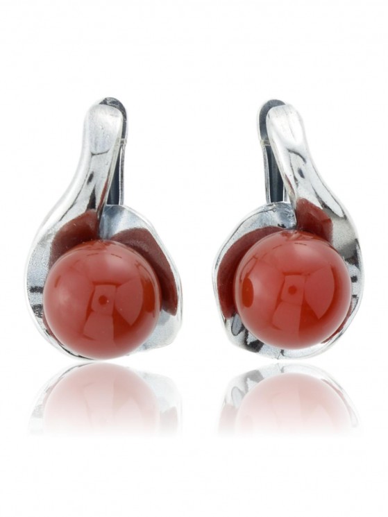 Серьги "Винтаж Дуо" 5868s1SerSerdKor170g018