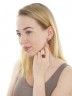 Серьги "Винтаж Дуо" 5868s1SerSerdKor170g018