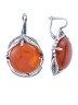 Серьги "Винтаж Дуо" 6548s1SerSerdKor255g146