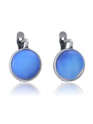 Серьги "Винтаж Дуо" 5697s1SerLunnGol145g1245