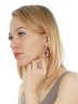 Серьги "Винтаж Дуо" 5748s1SerYashKor1851266