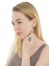 Серьги "Винтаж Дуо" 5869s1SerPerlSer215g757